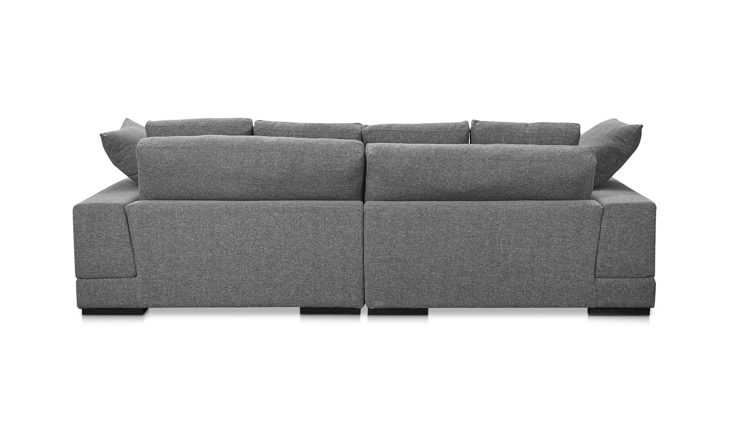 Plunge Sectional Grey