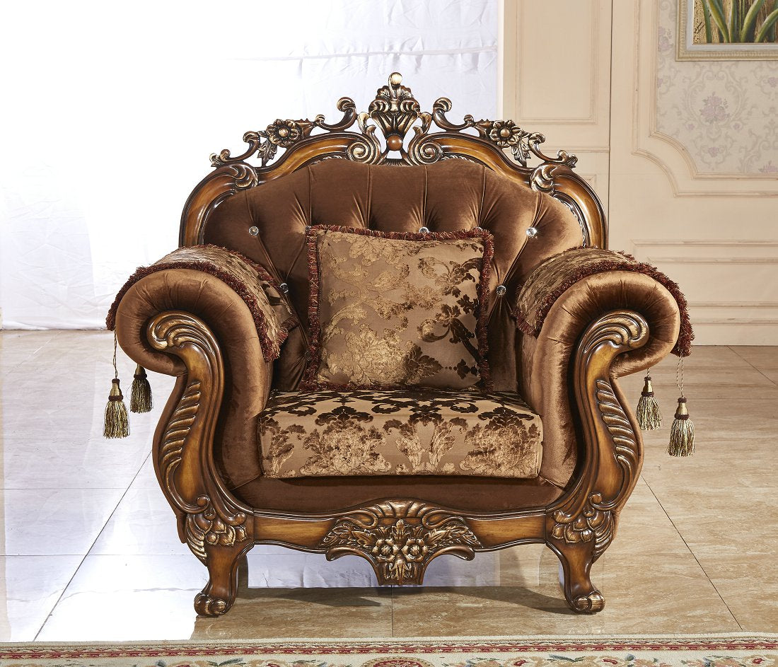 Alexandria Brown Living Room Collection