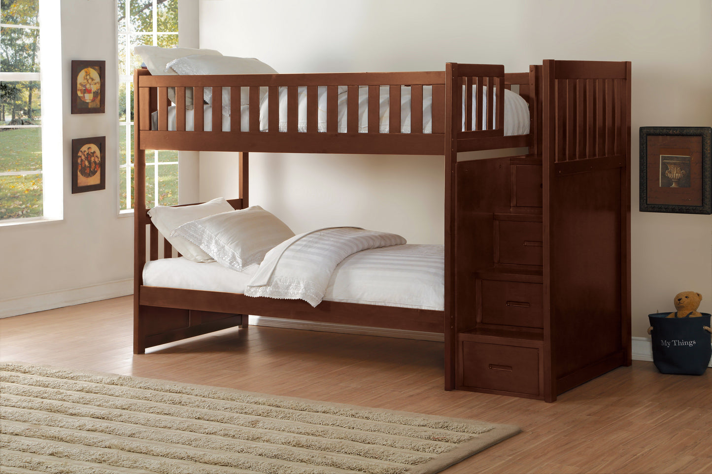 Rowe Twin/Twin Step Bunkbed