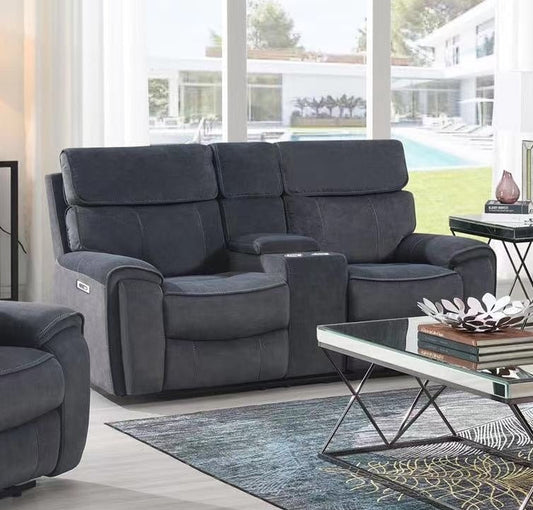 Little Rock Grey Power Reclining Living Room Collection