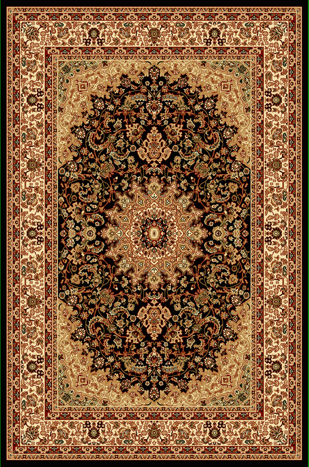 Milano 0327A, Black Finish