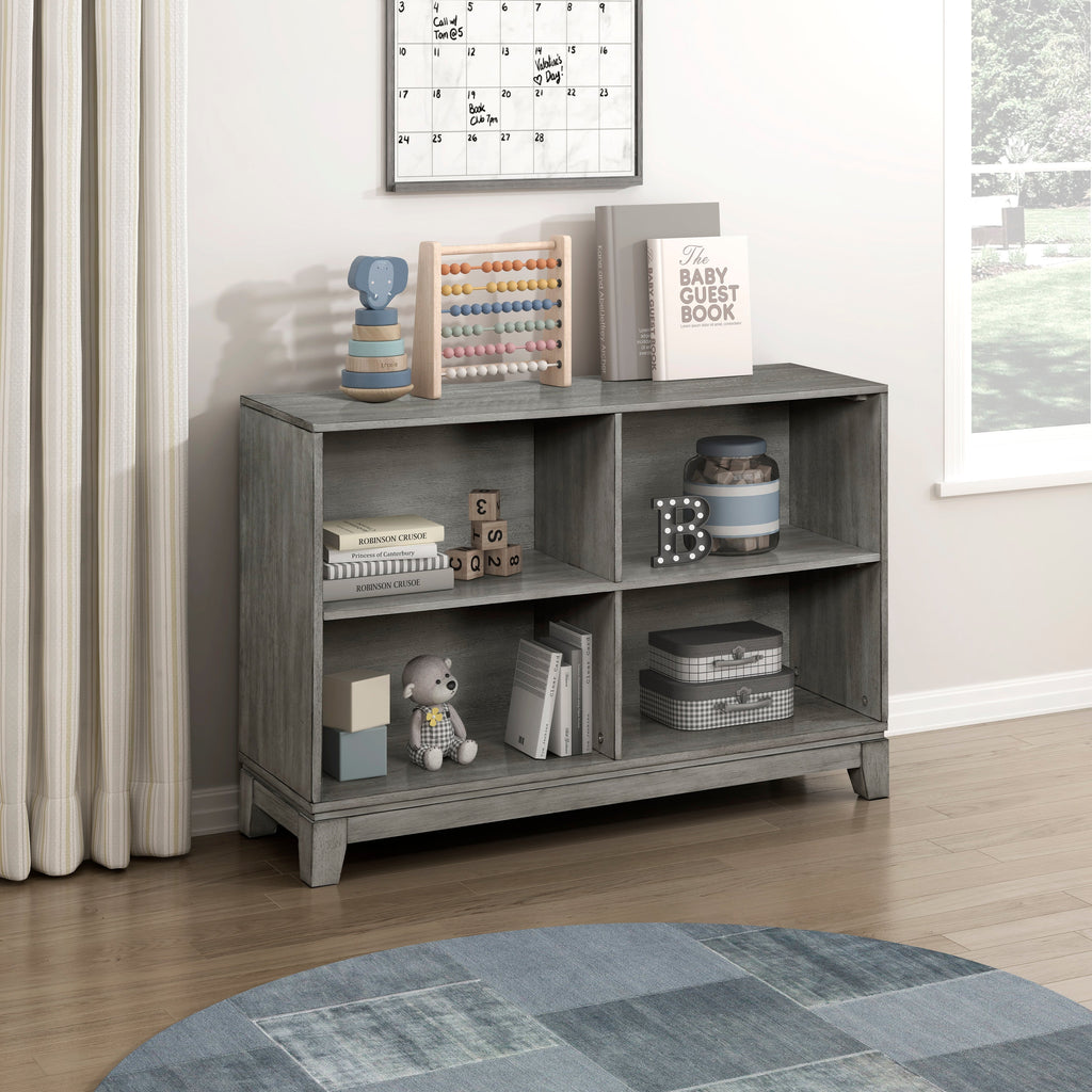 Garretson Grey Bedroom Collection, 63.5" W