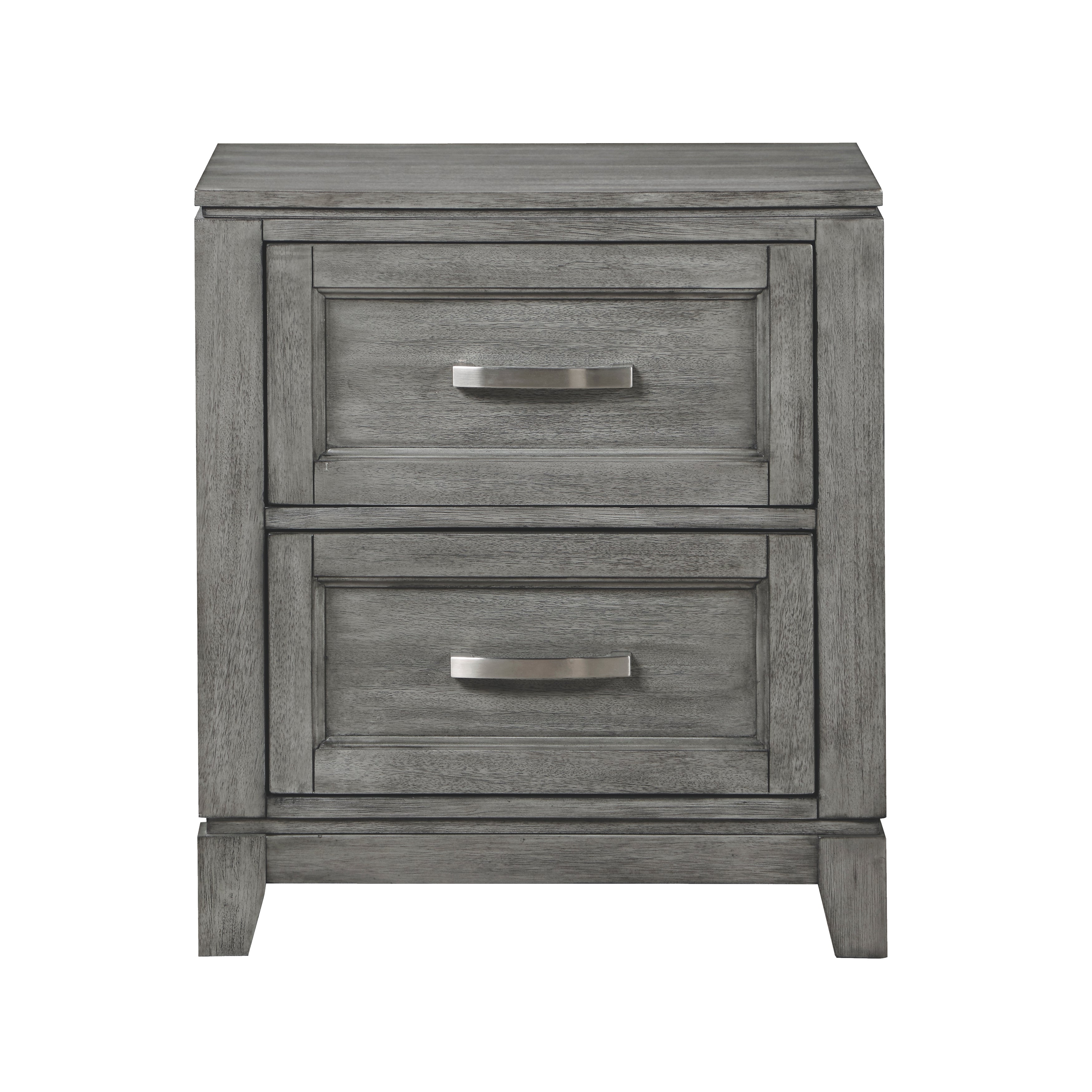 Garretson Grey Bedroom Collection, 63.5" W