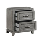Garretson Grey Bedroom Collection, 63.5" W