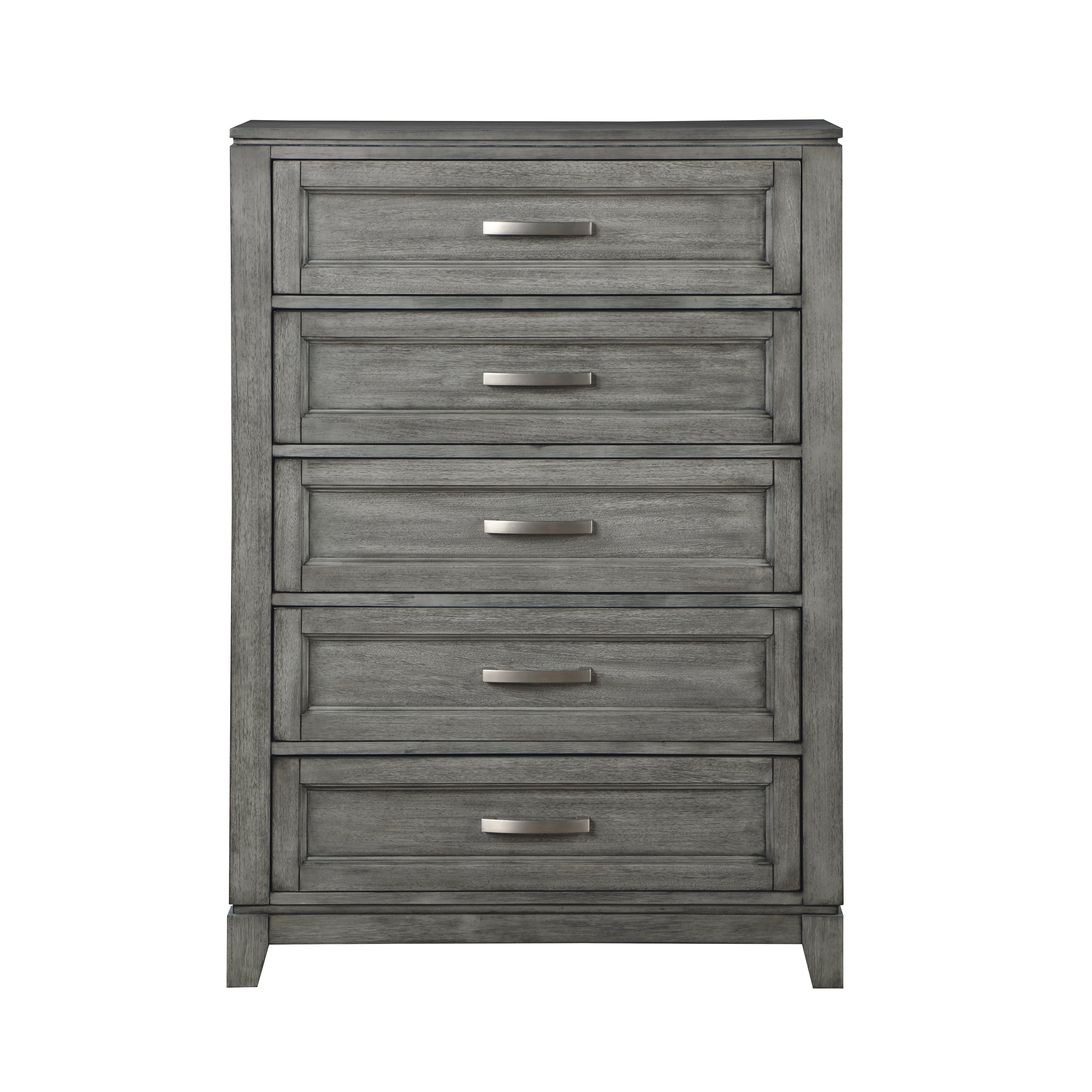 Garretson Grey Bedroom Collection, 63.5" W
