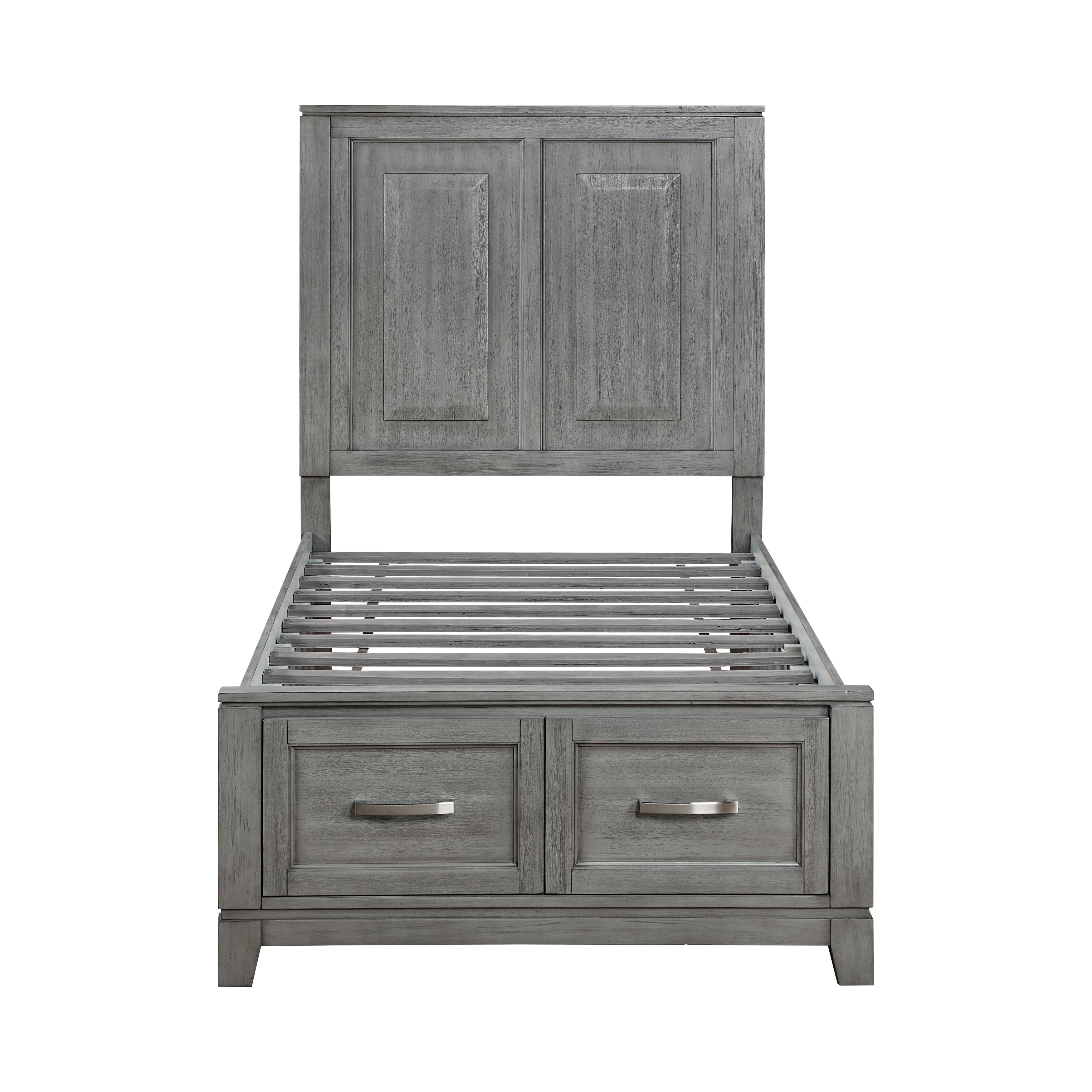 Garretson Grey Bedroom Collection, 63.5" W