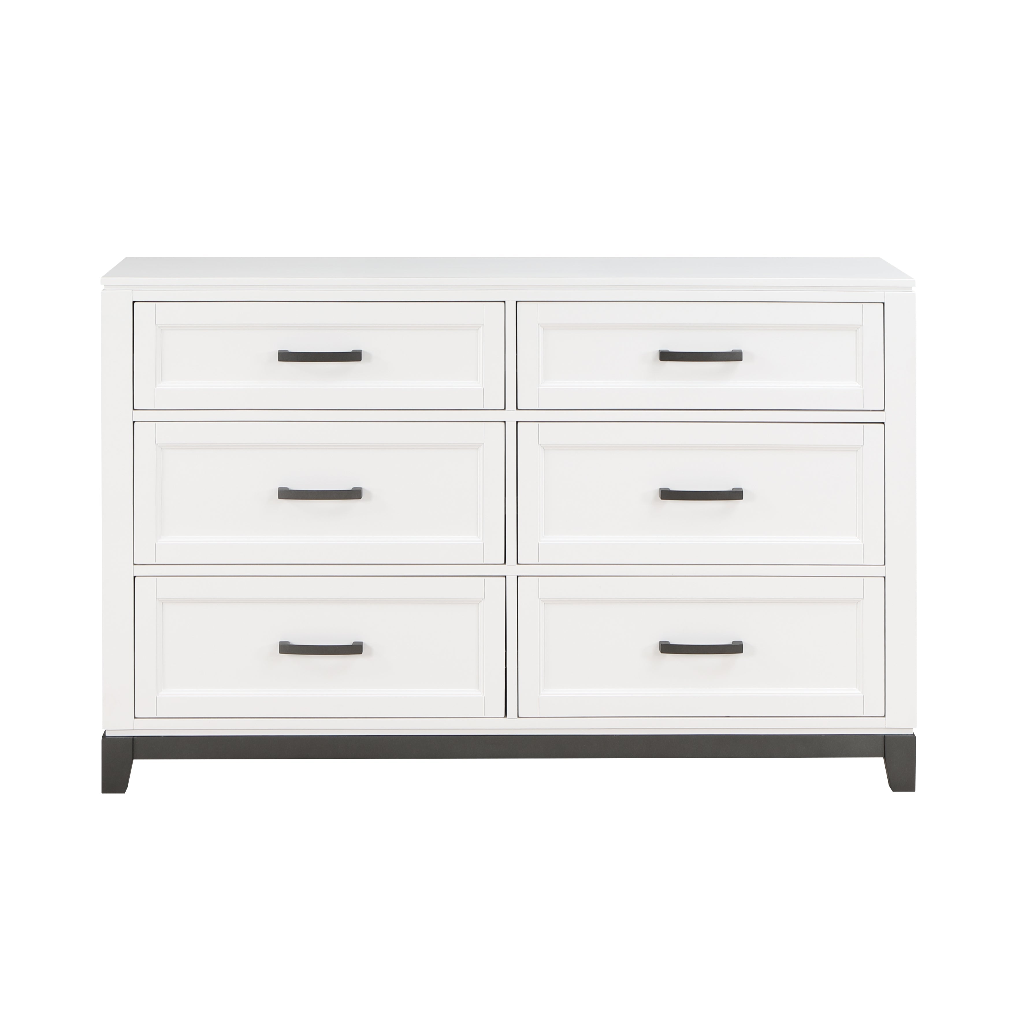 Garretson White Bedroom Collection, 63.5" W