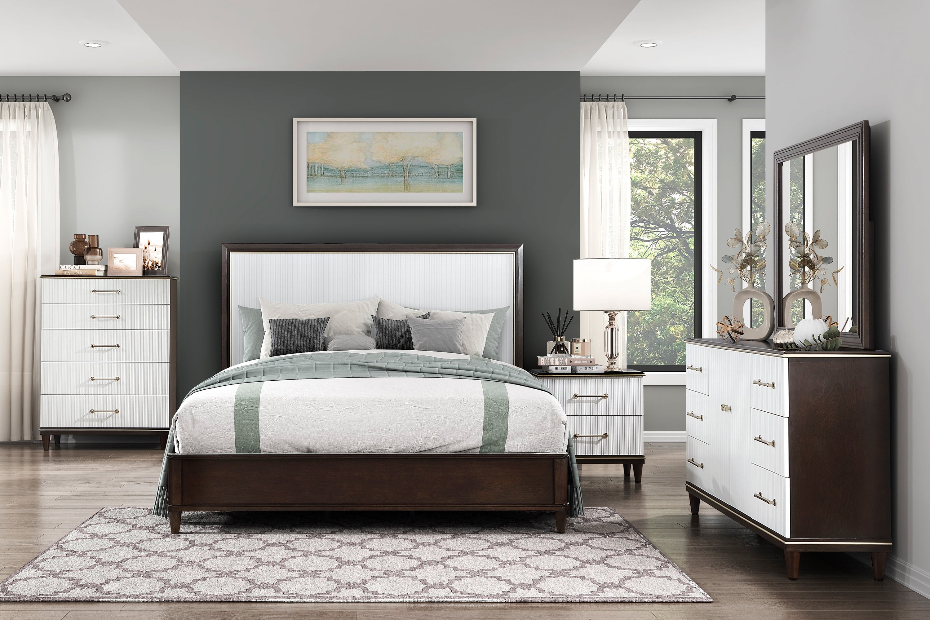 Niles Bedroom Collection, 65" W