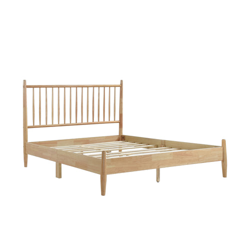 Brickell Natural Bed, 63.5 in L