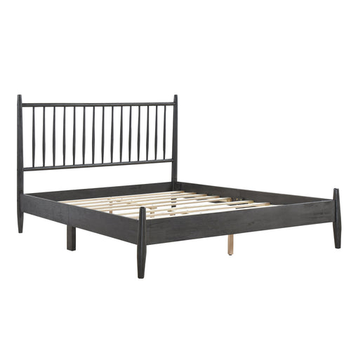 Brickell Grey Bed, 63.5 in L
