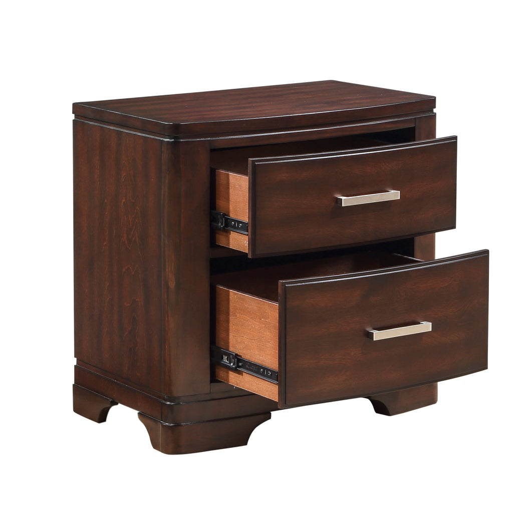 Hudson Cherry Bedroom Collection, 63.5" W