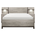 Zephyr Light Grey Bedroom Collection, 82" W
