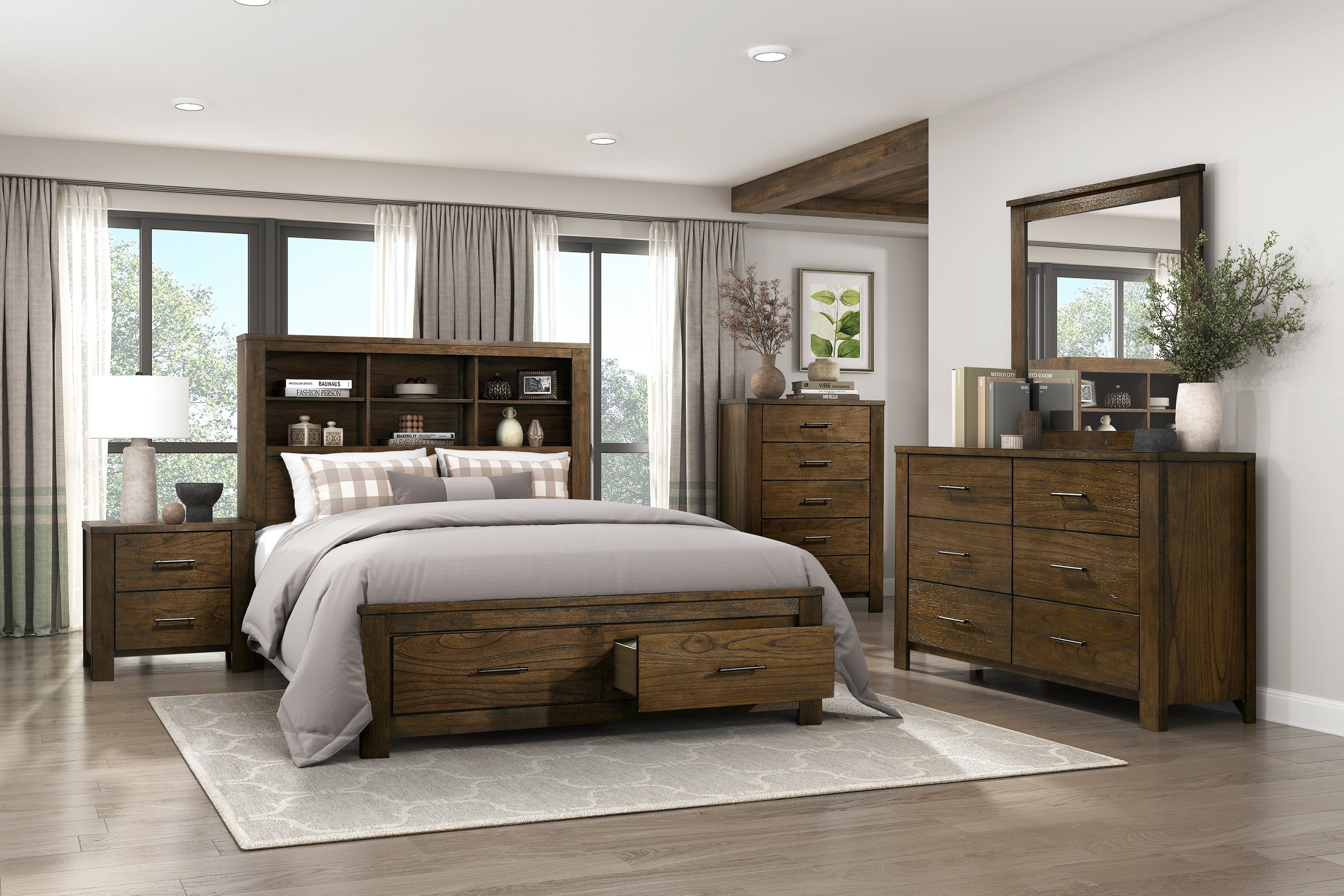 Sullivan Storage Bedroom Collection, 63.5" W