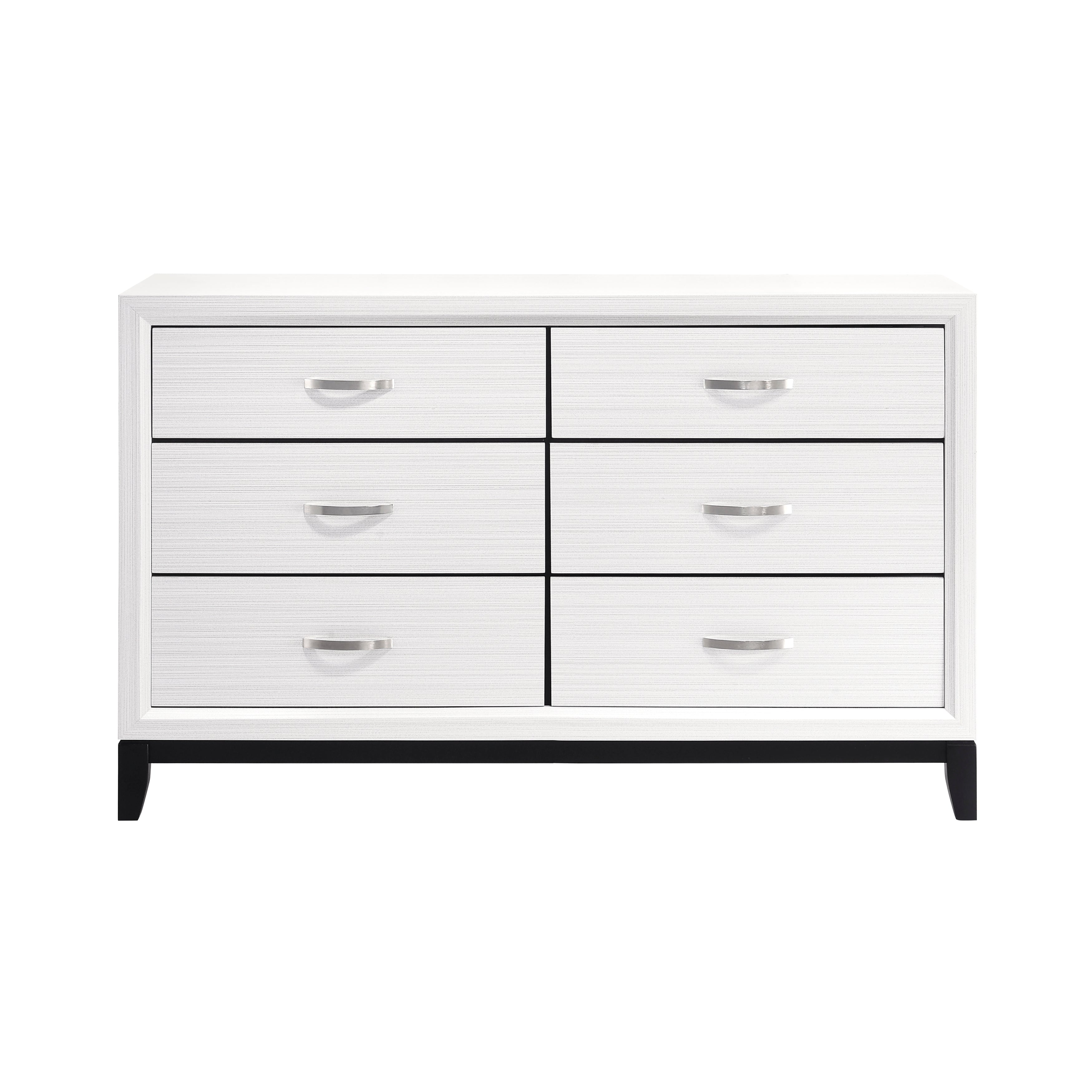 Davi White Bedroom Collection, 58" W