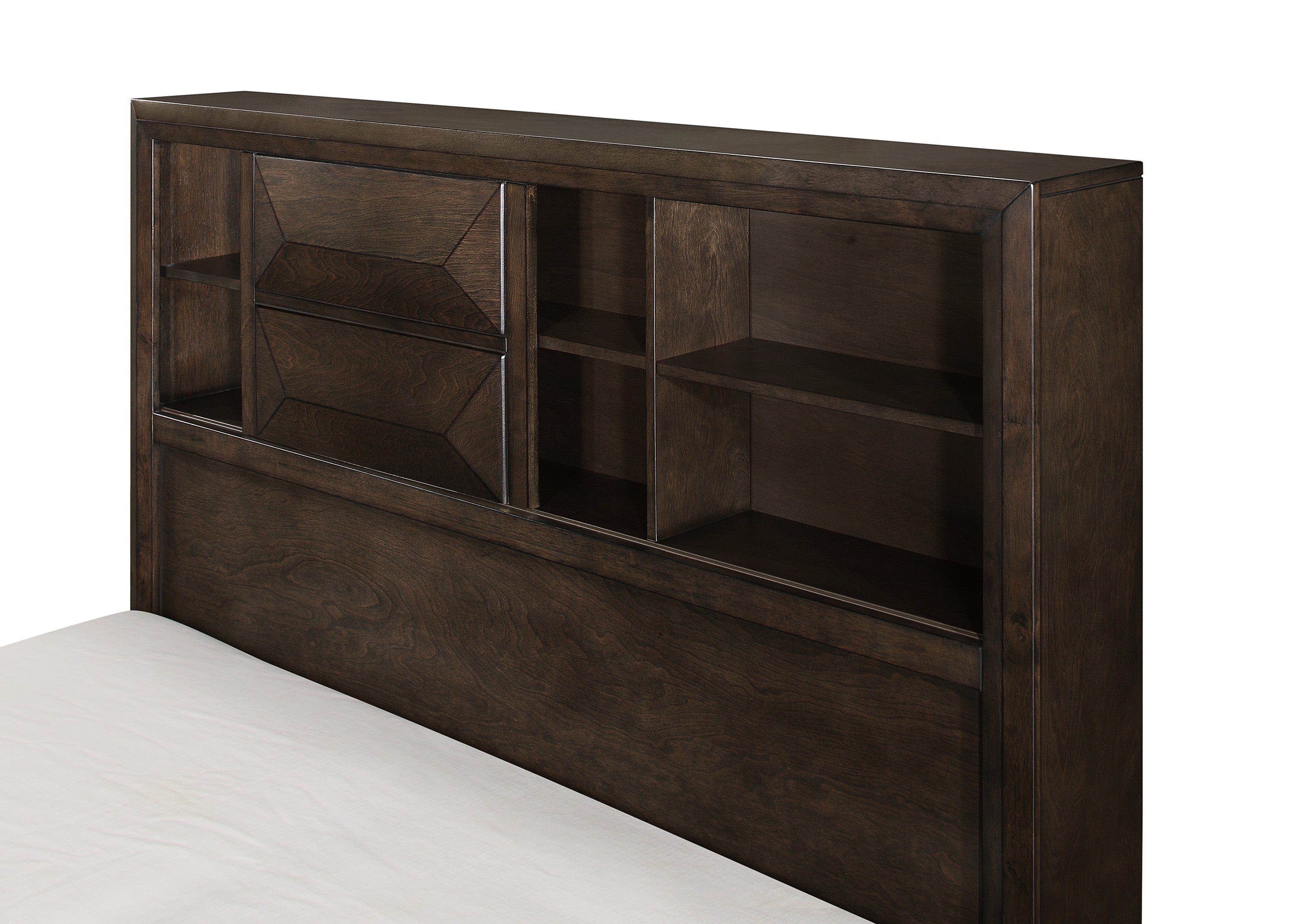 Pilot Bed, Brown Finish