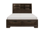 Pilot Bed, Brown Finish