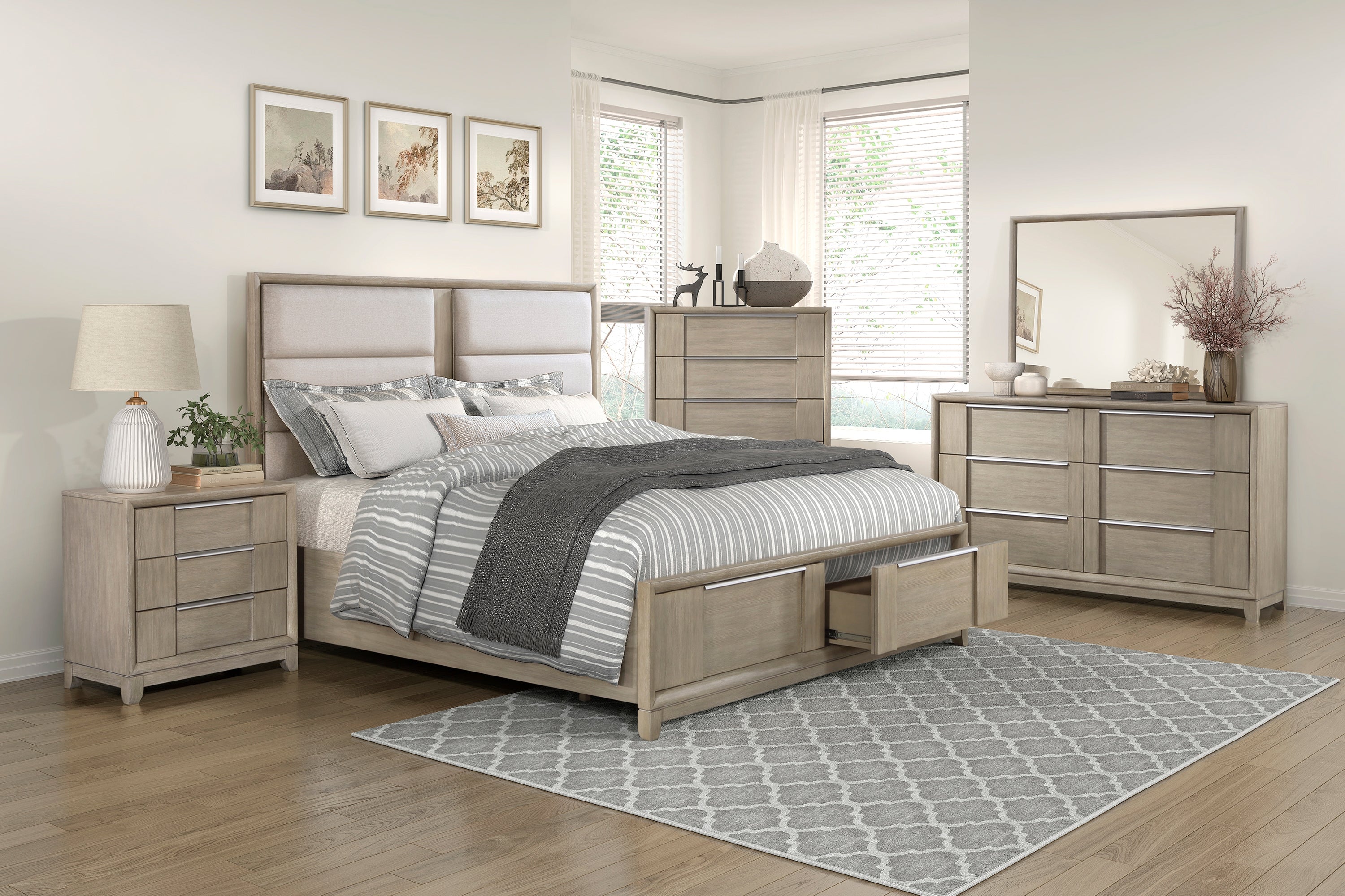 McKewen Storage Bedroom Collection, 64" W