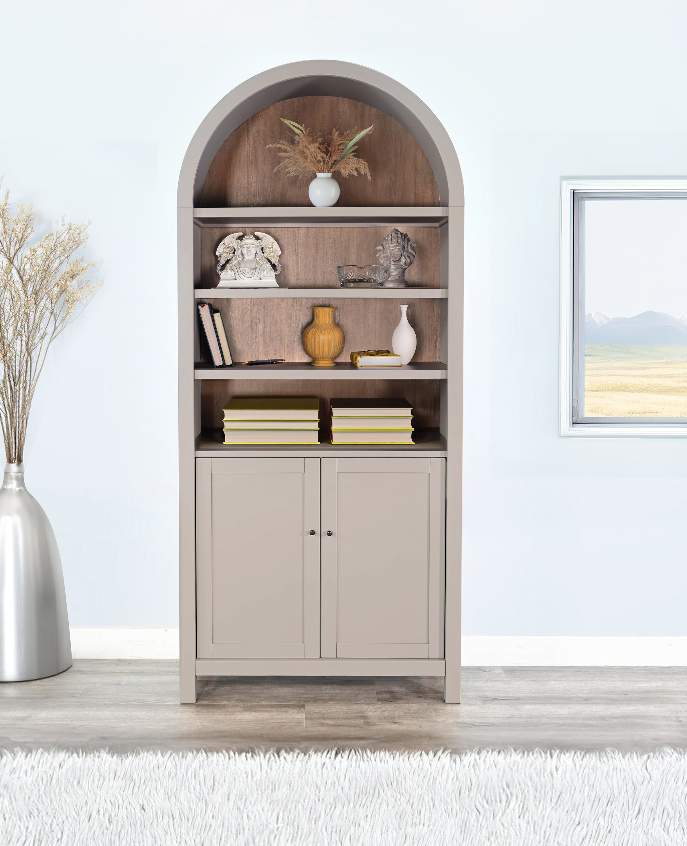 Rome Arch Display Cabinet Collection, 36" W