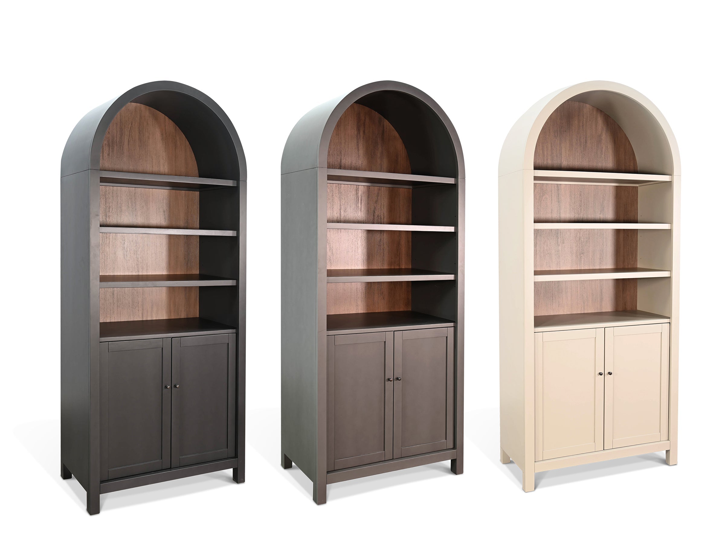 Rome Arch Display Cabinet Collection, 36" W