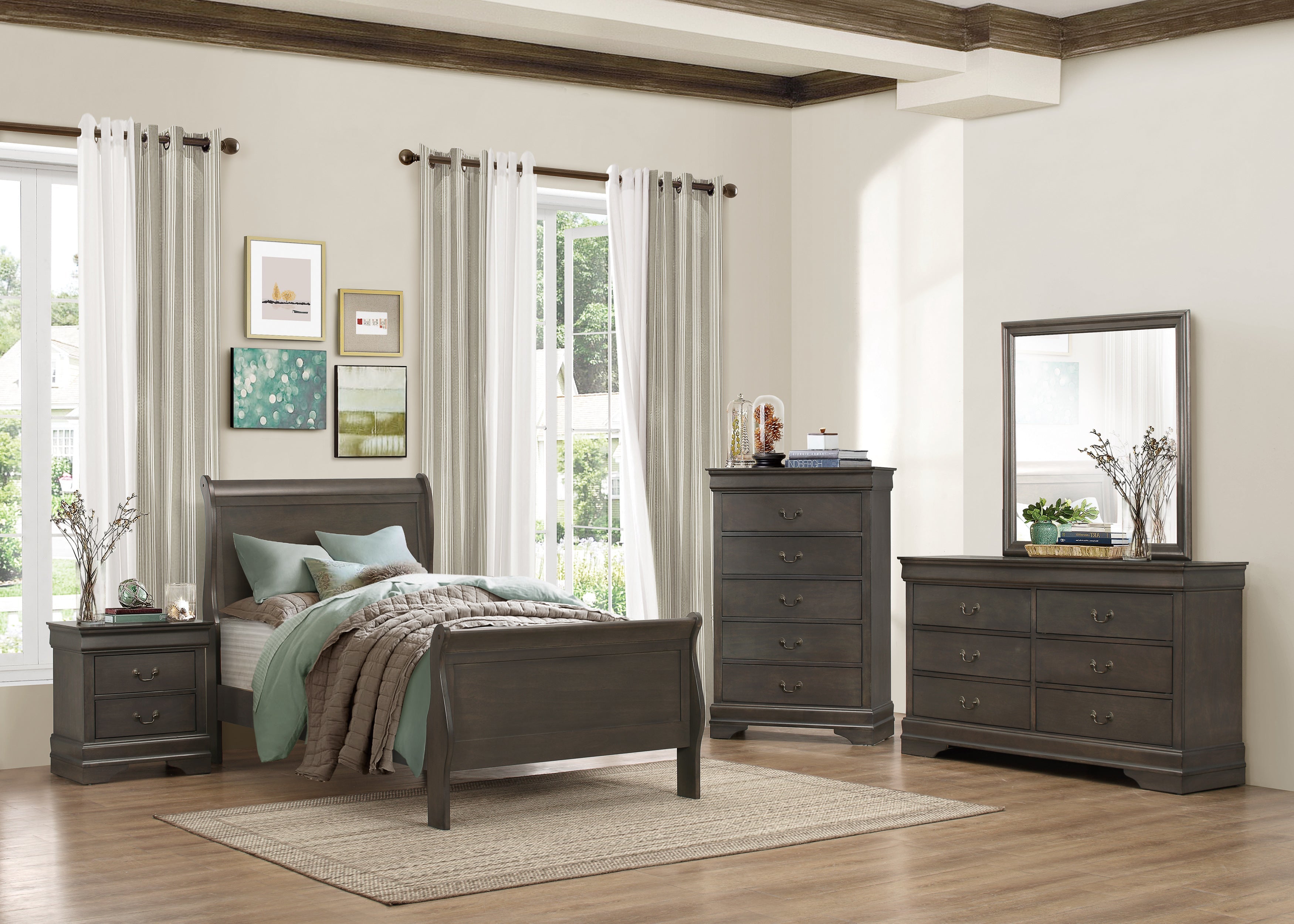 Mayville Bedroom Collection, 58.5" W