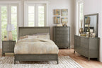 Cotterill Grey Bedroom Collection, 63.5" W