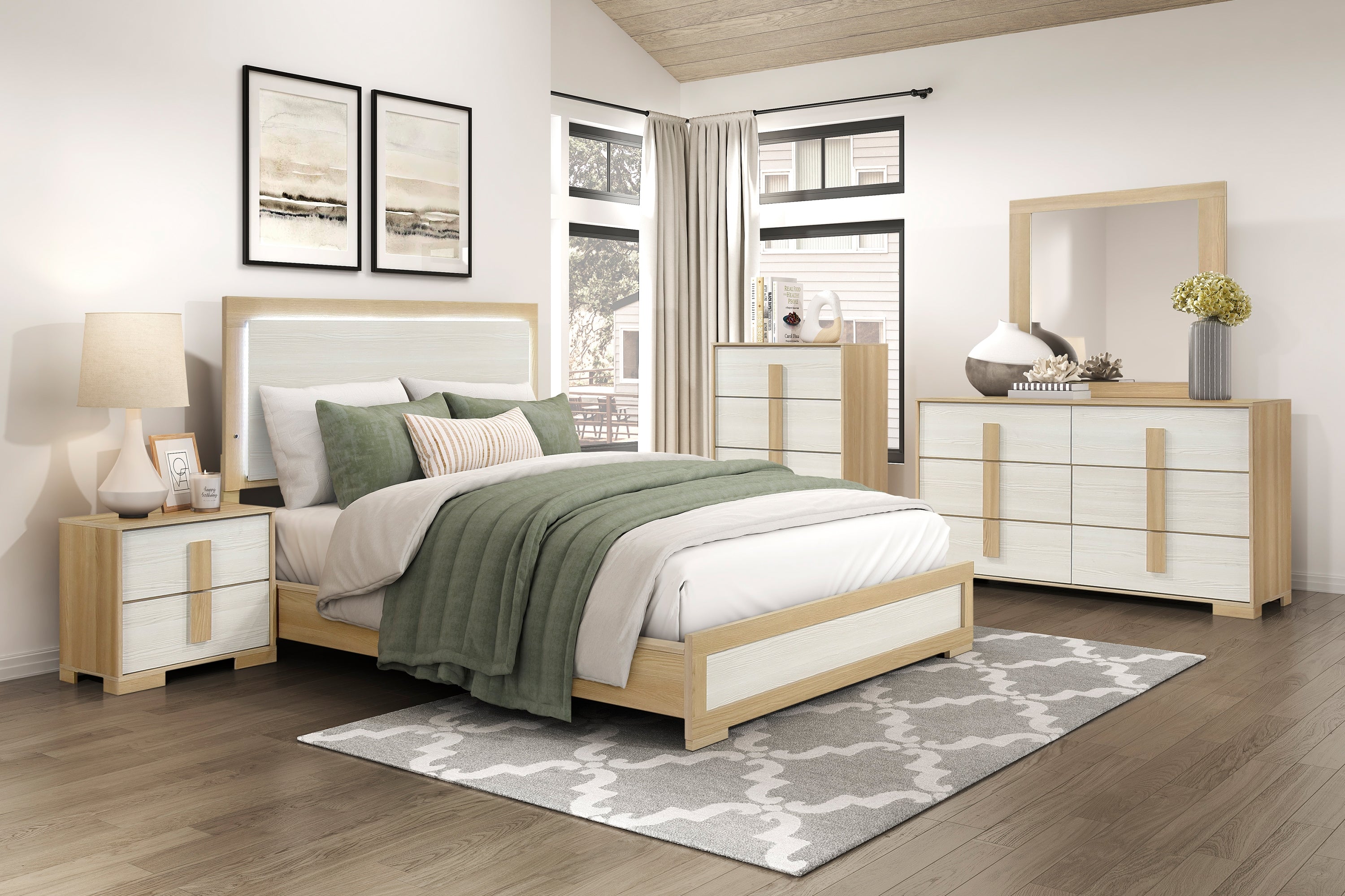 Sterling Bedroom Collection, 63.5" W