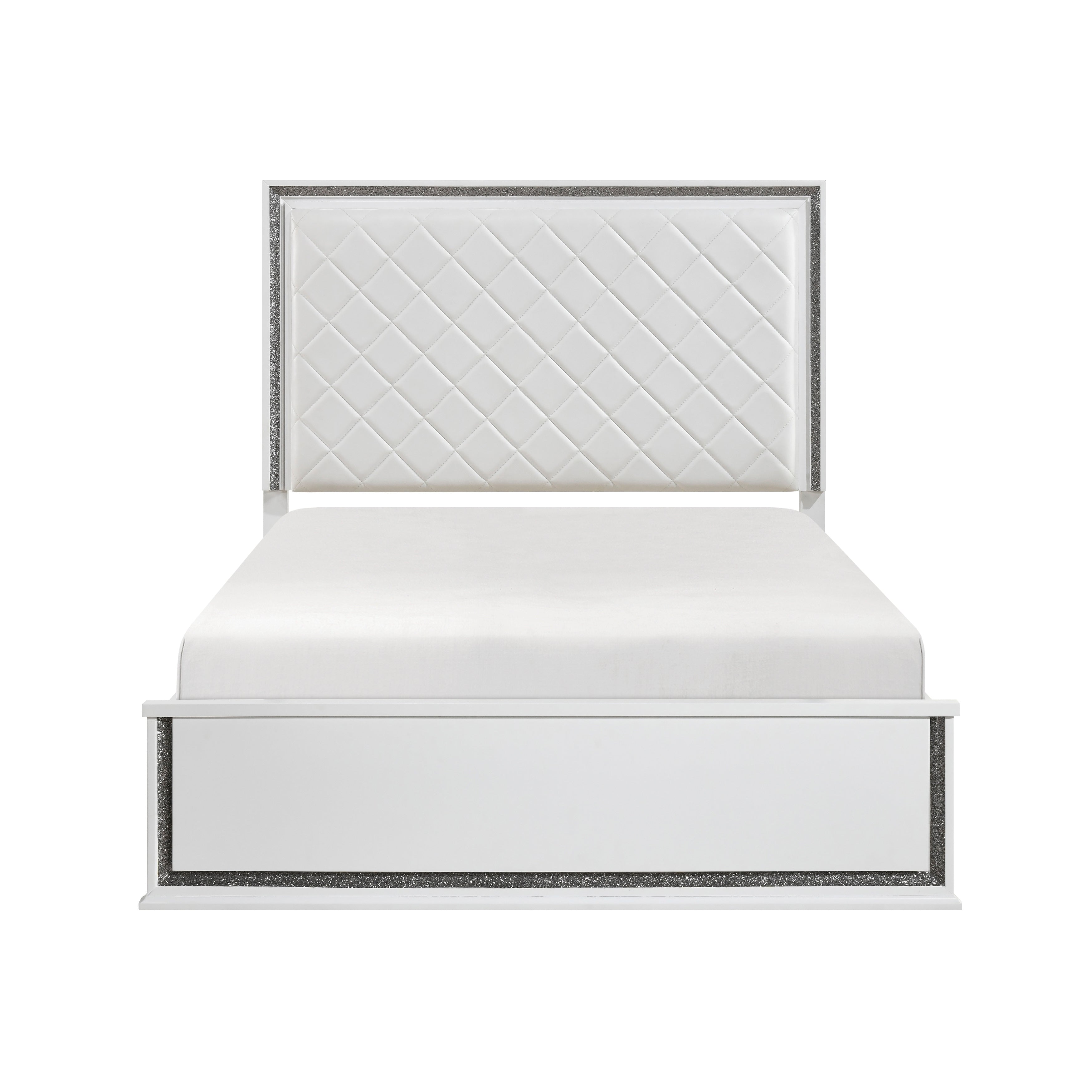 2390 Multi Color LED Bedroom Collection, 64.5" W