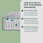 BS 24 Dream Weaver Firm Mattress, Pocketed Coil