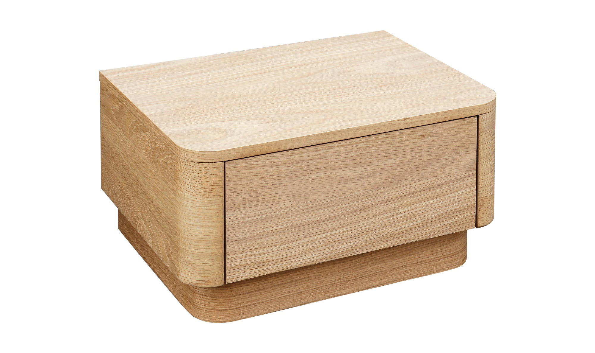 Round Off Oak Bedroom Collection, 64.0" W