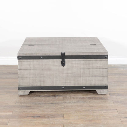 Alpine Grey Lift-Top Storage Coffee Table