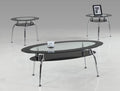 Mila 3 Pc. Occasional Set, Black Finish