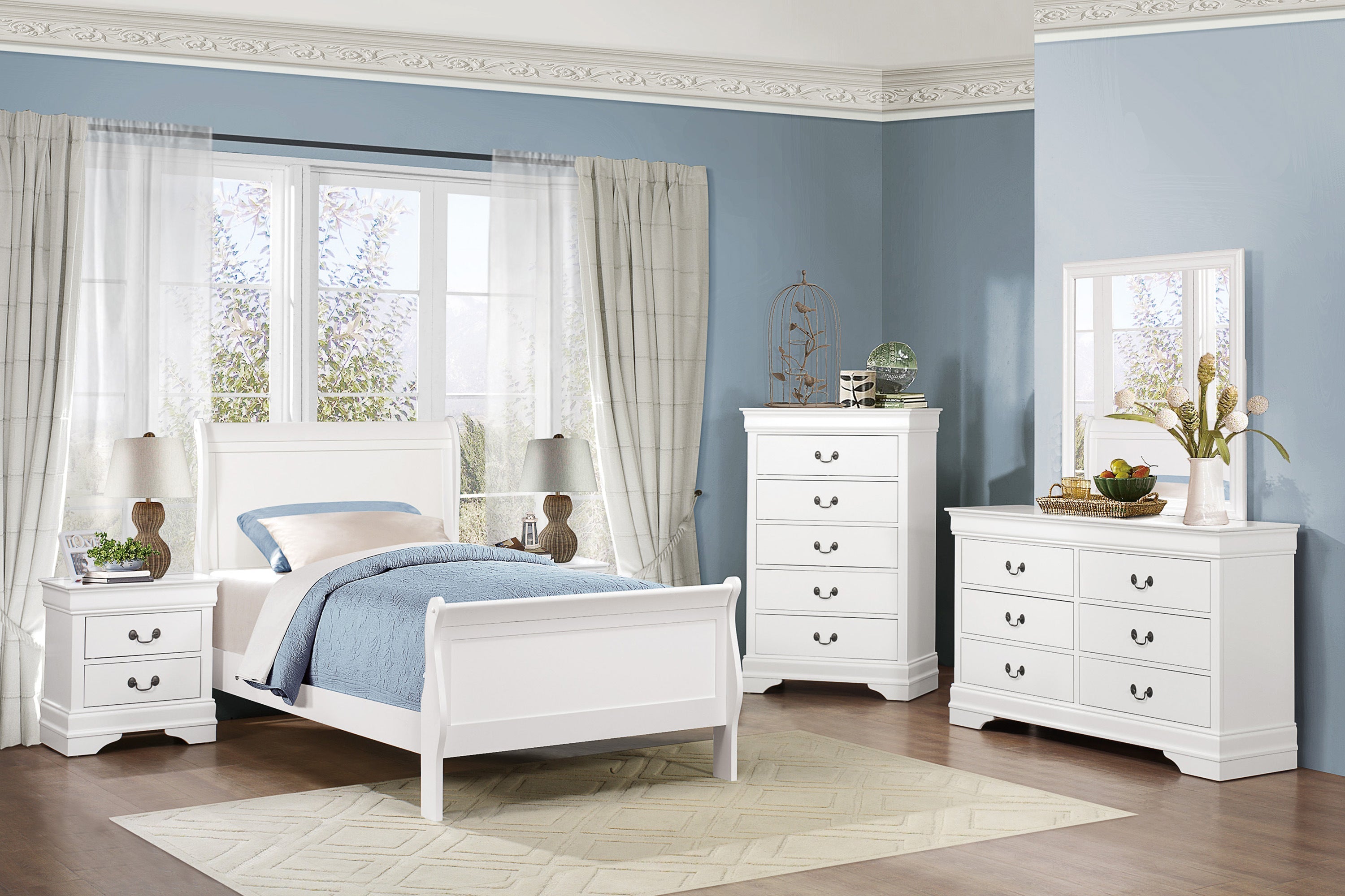 Mayville Bedroom Collection, 58.5" W