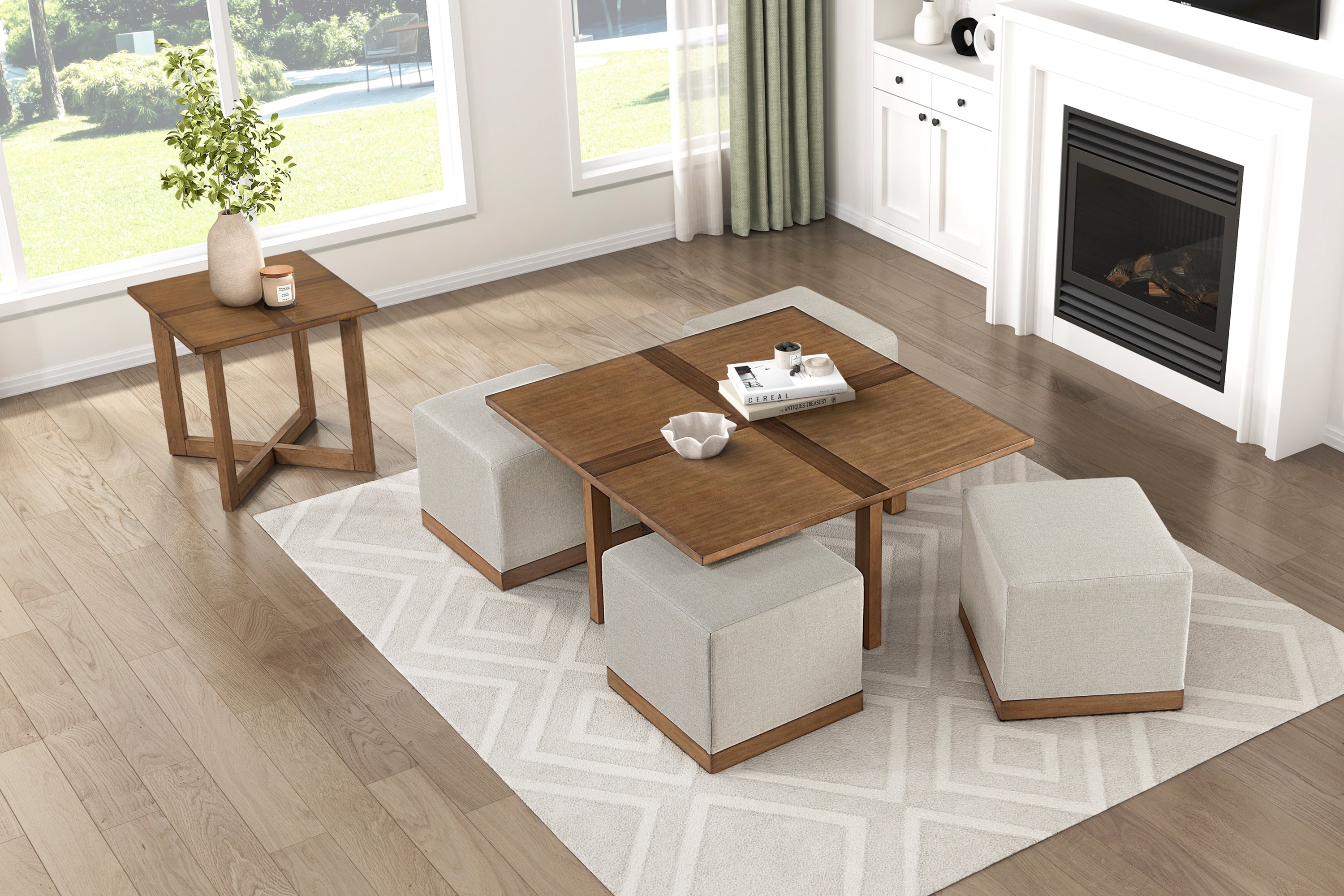 Sienna Occasional Collection, 44" W