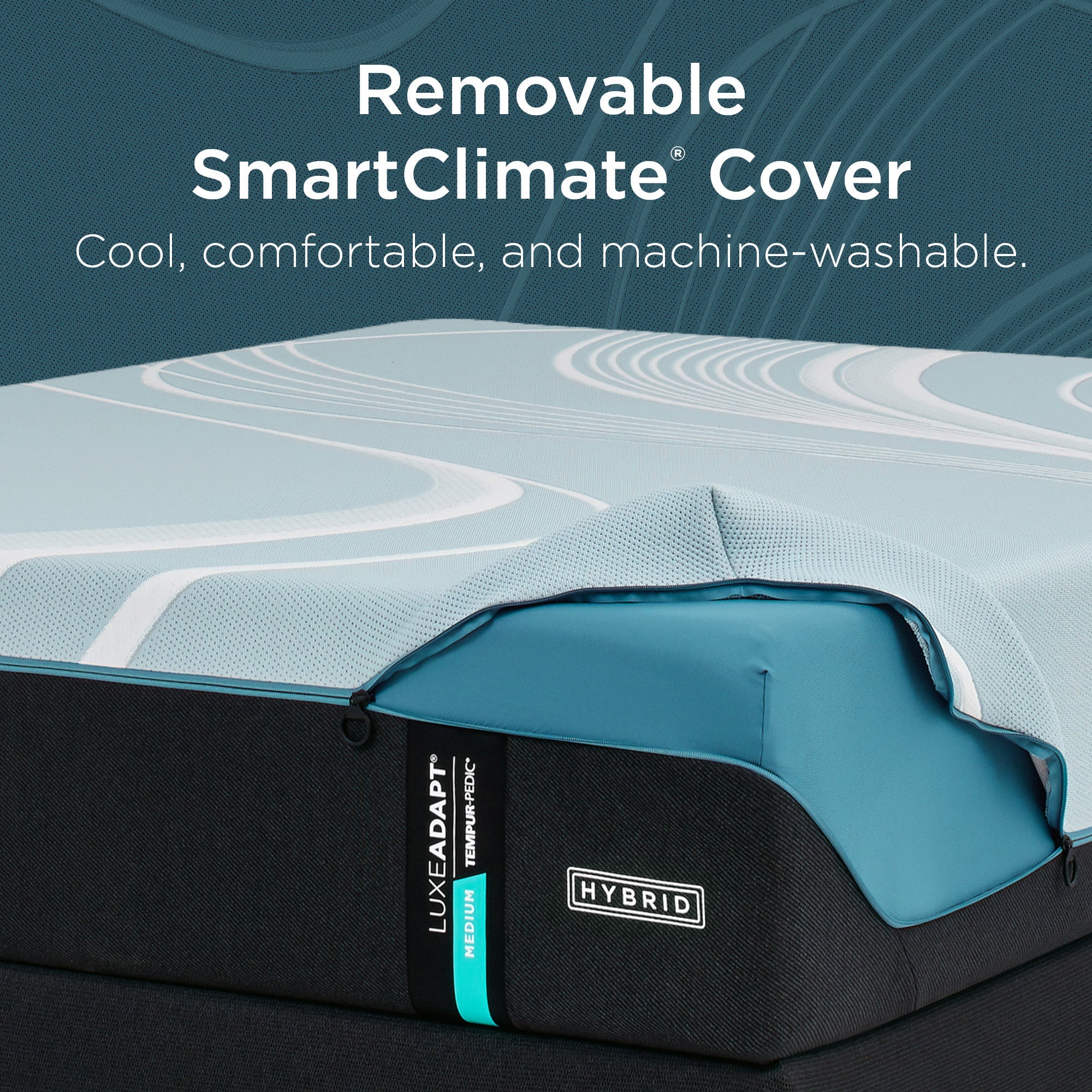 LuxeAdapt Medium Hybrid Mattress, Hybrid