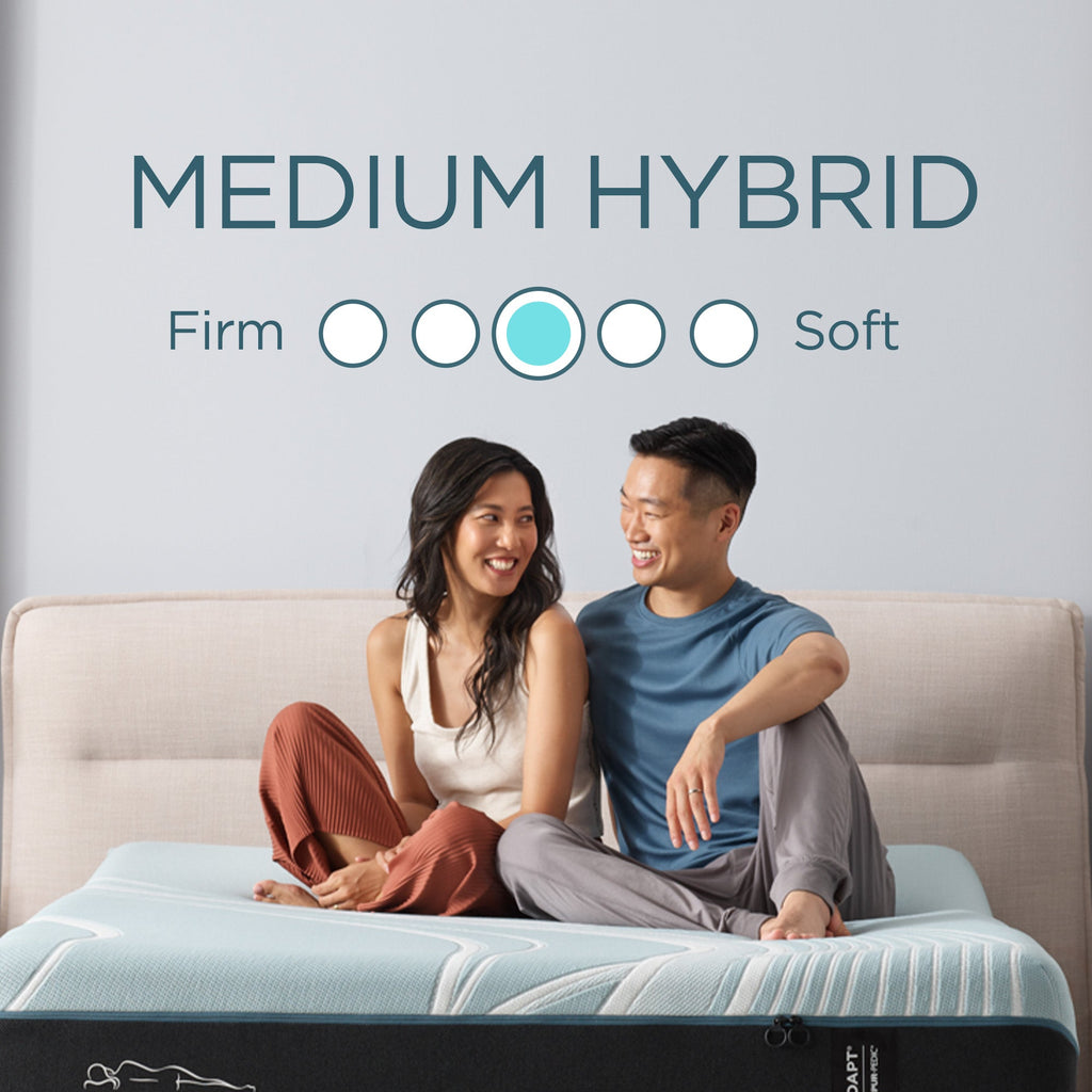 LuxeAdapt Medium Hybrid Mattress, Hybrid