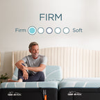 LuxeAdapt Firm Mattress, Memory Foam