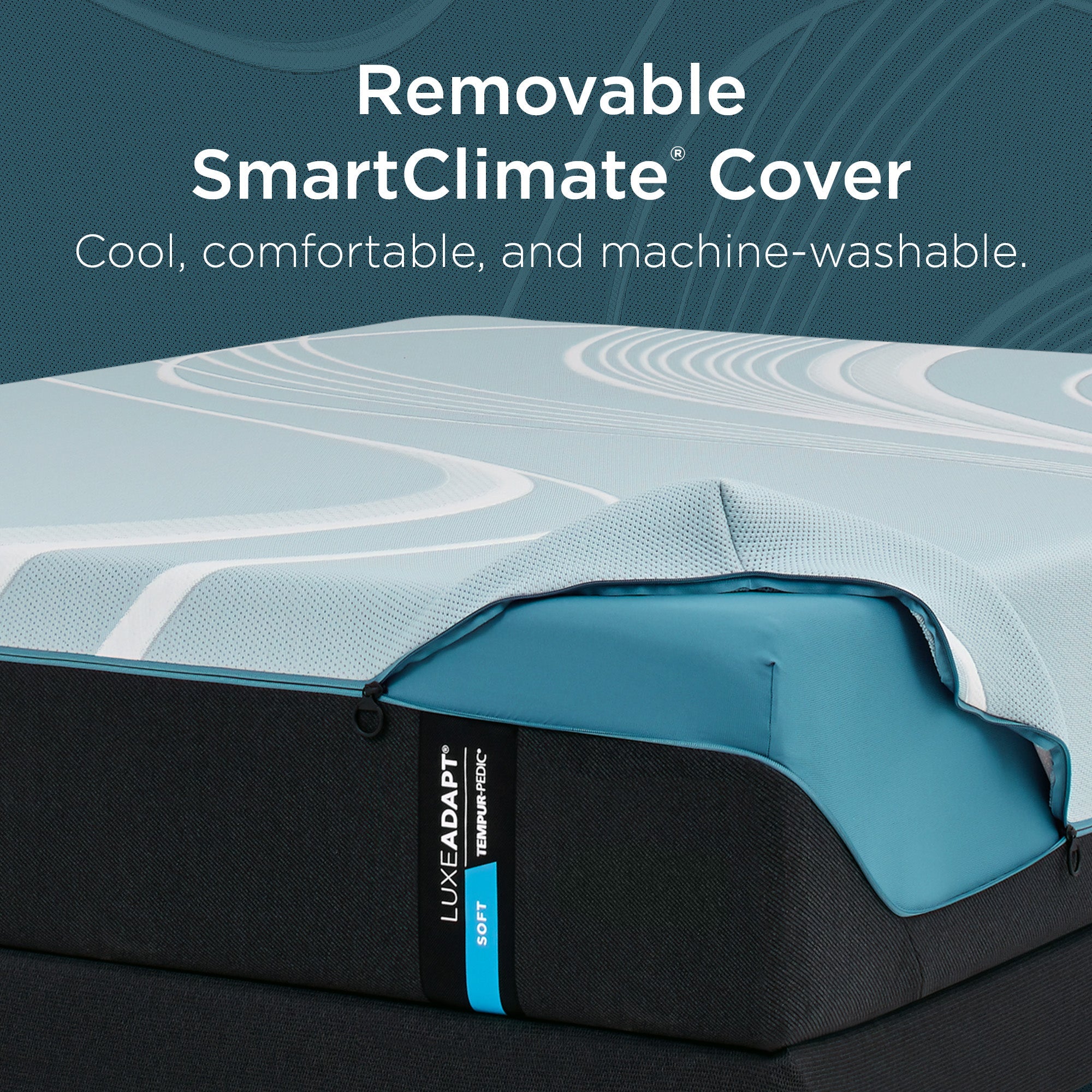 LuxeAdapt Soft Mattress, Memory Foam