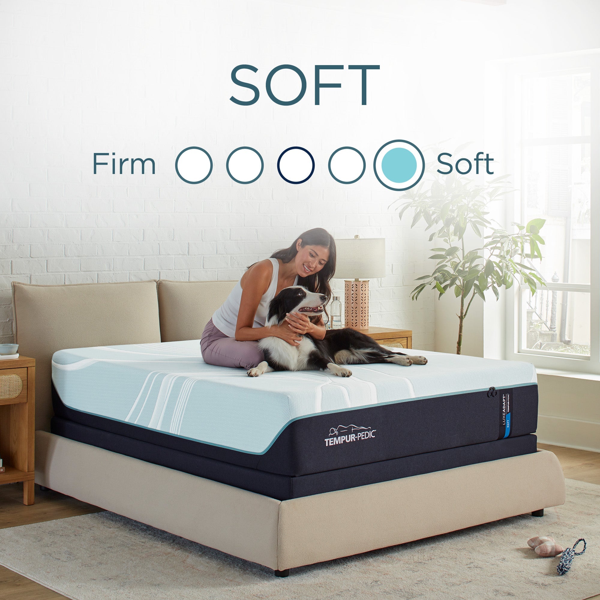 LuxeAdapt Soft Mattress, Memory Foam