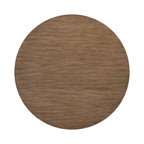 Blake Round Occasional Collection, Brown Finish
