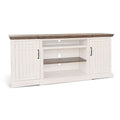 Pasadena White 78 TV Stand, 78" W