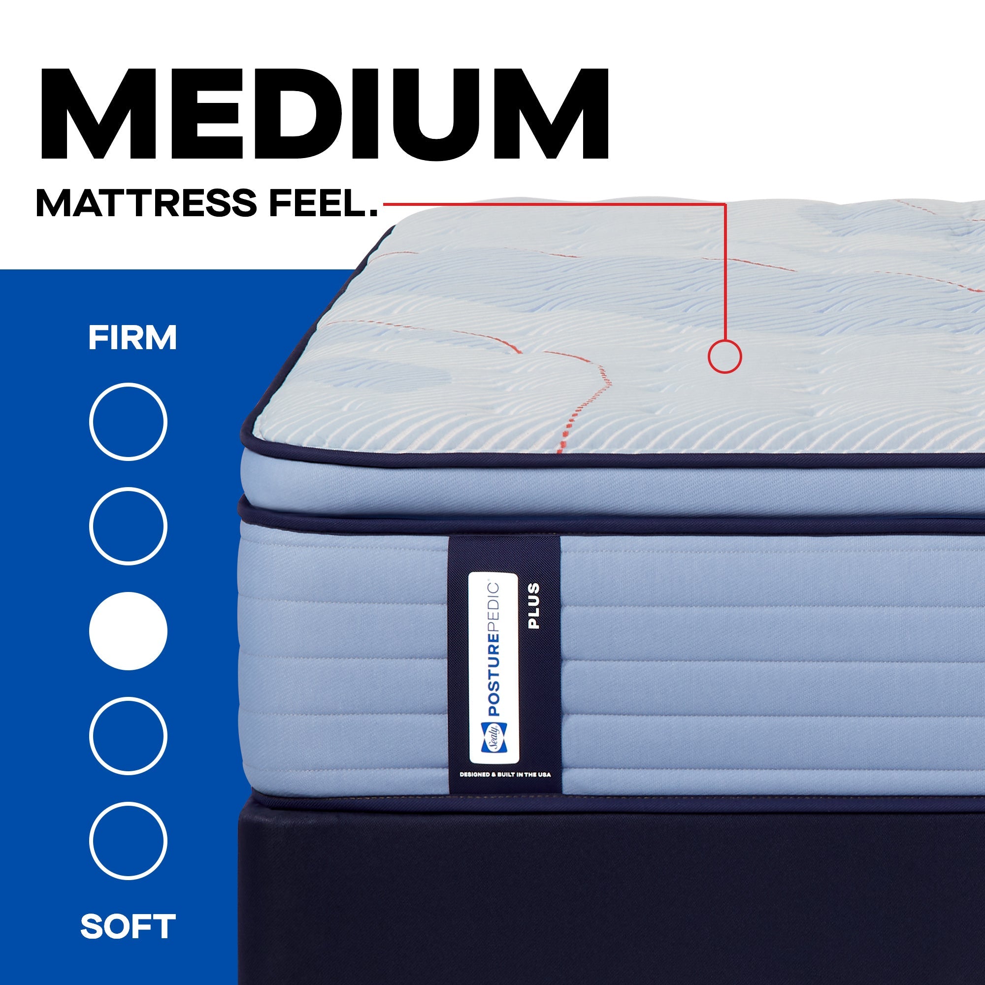 Paterson II Medium Pillow Top Mattress, Pillow Top