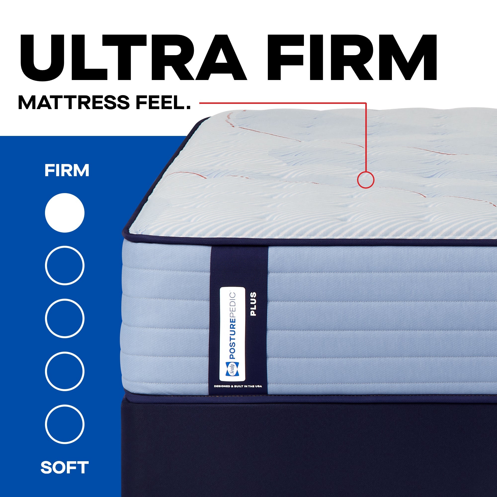 Paterson II Ultra Firm Mattress, Pocketed Coil