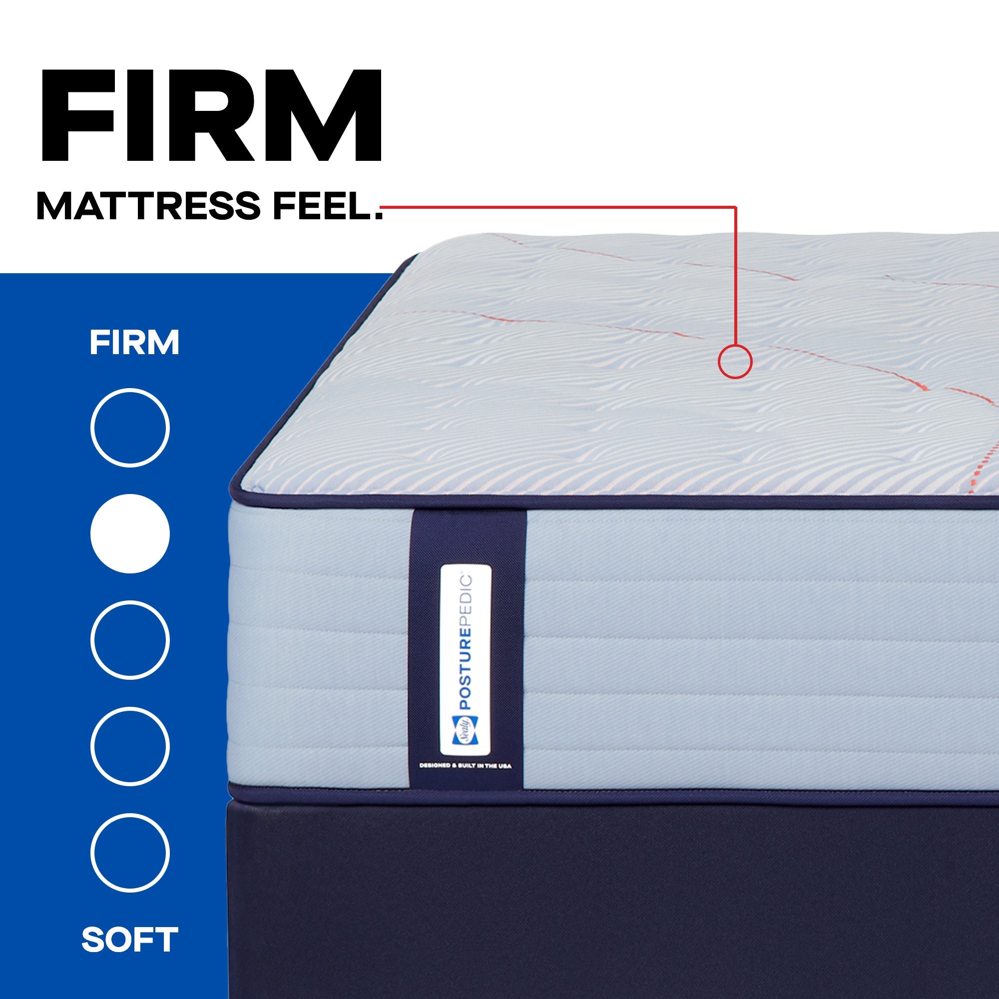 Medina II Firm Mattress, Pocketed Coil