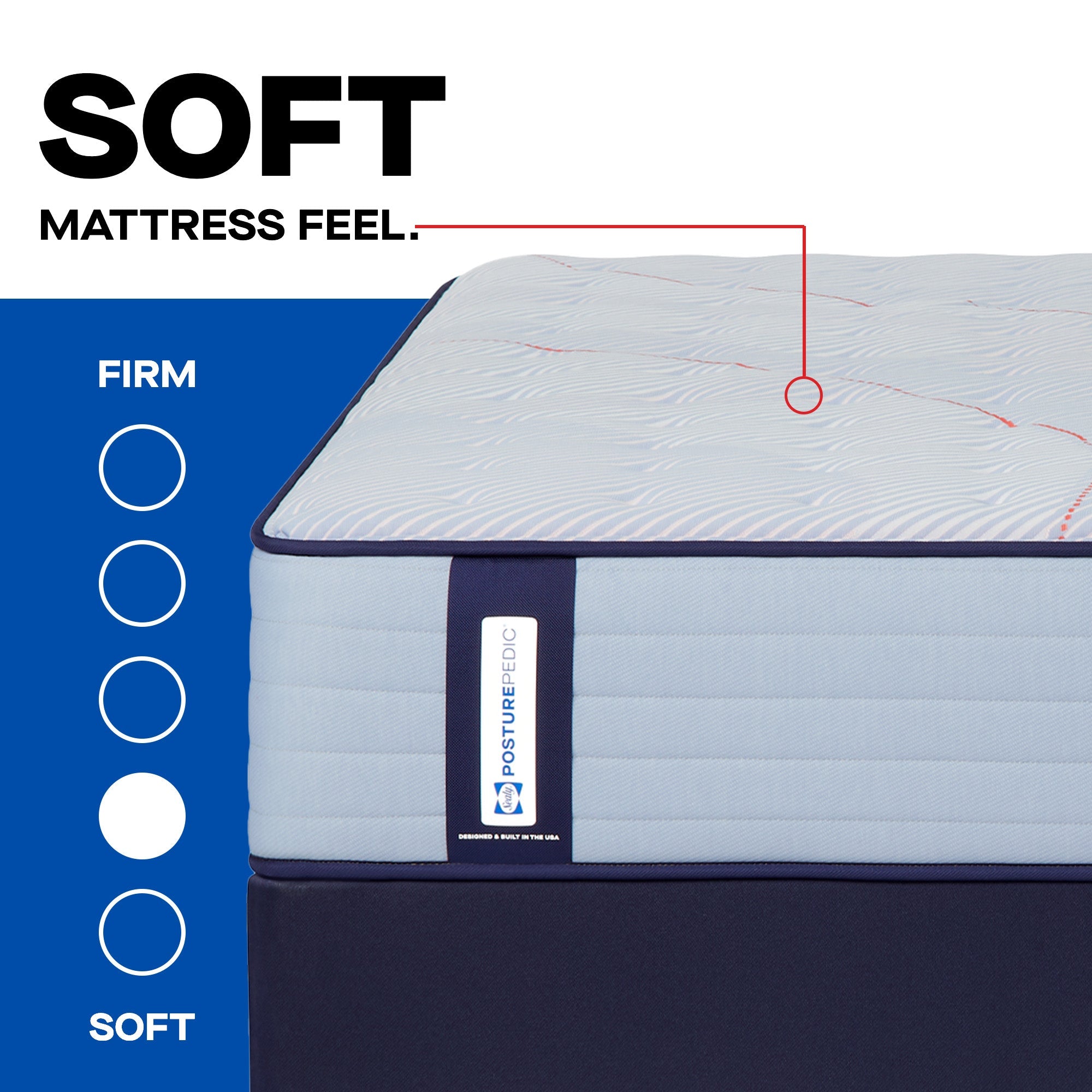 Medina II Soft Mattress, Pocketed Coil