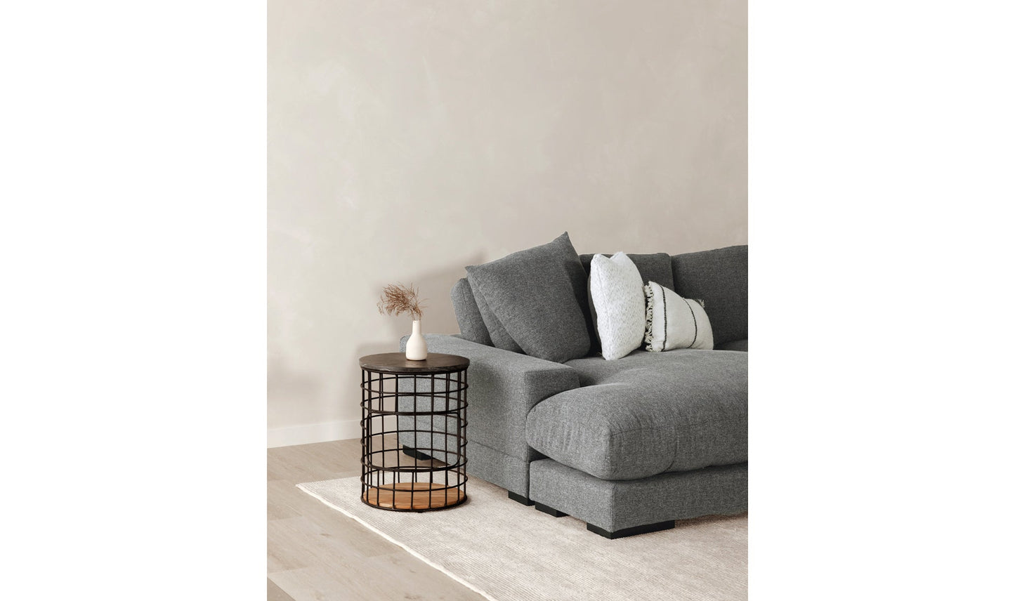 Plunge Sectional Grey