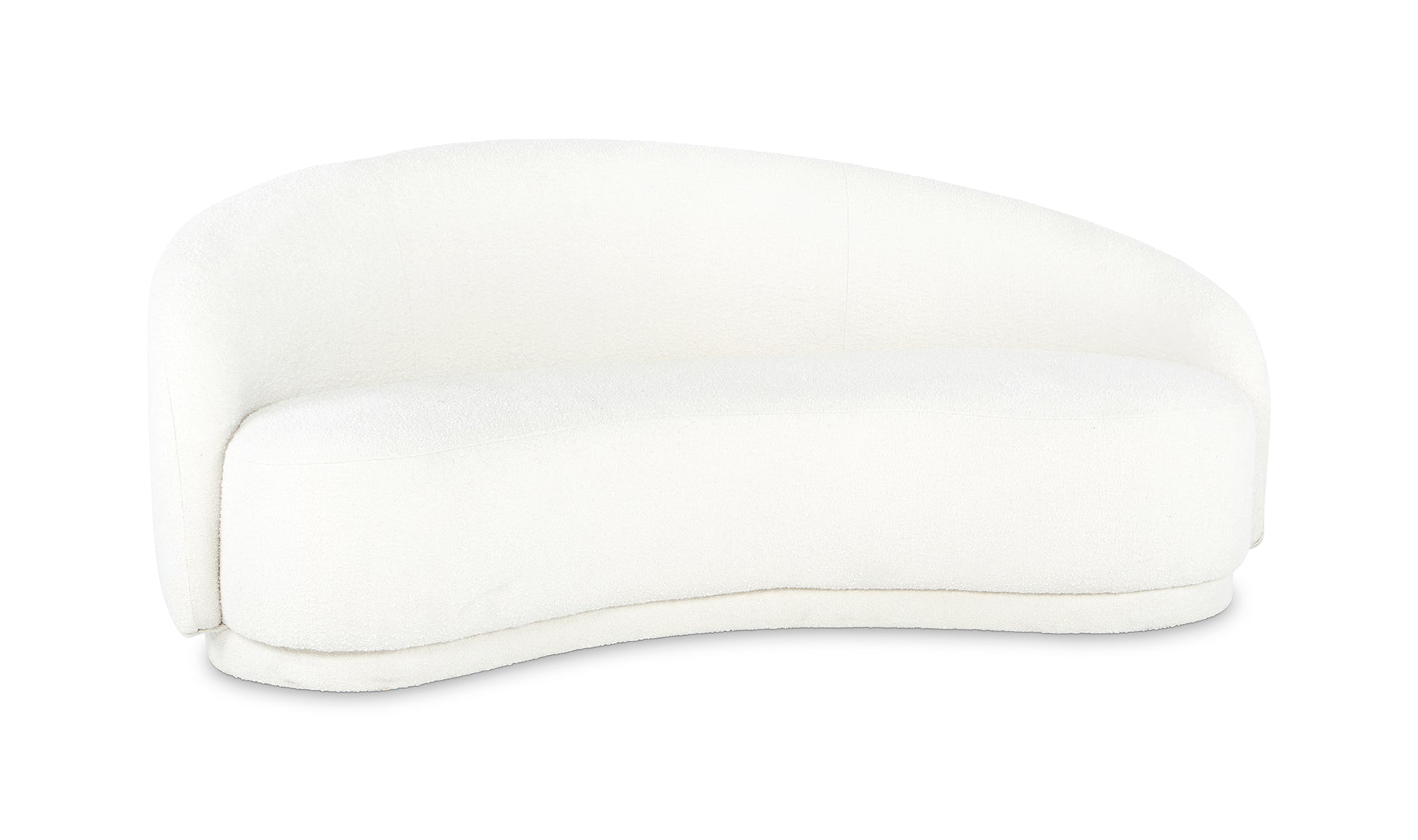 Excelsior Sofa White, 82.25" W
