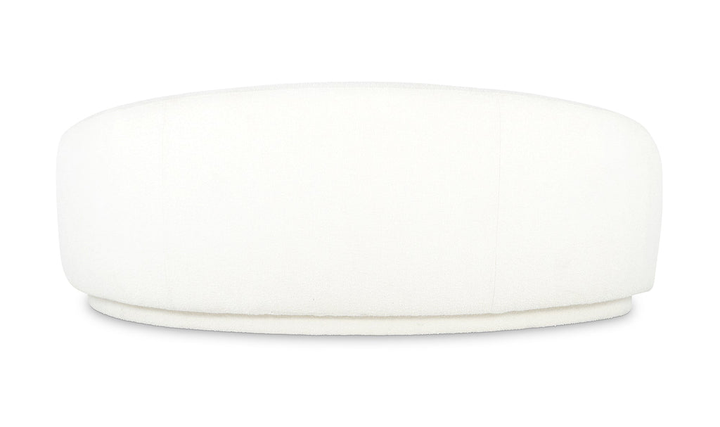 Excelsior Sofa White, 82.25" W