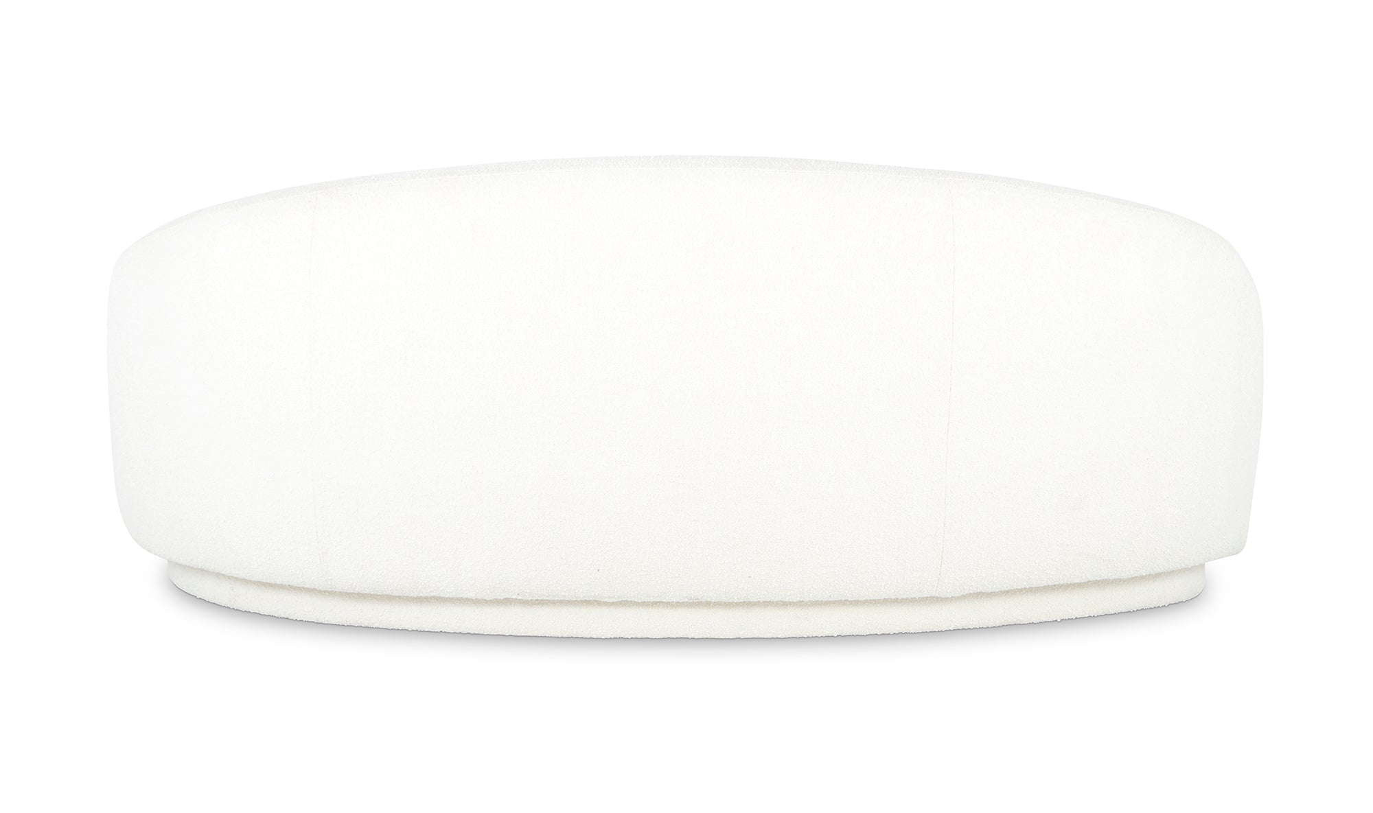 Excelsior Sofa White, 82.25" W
