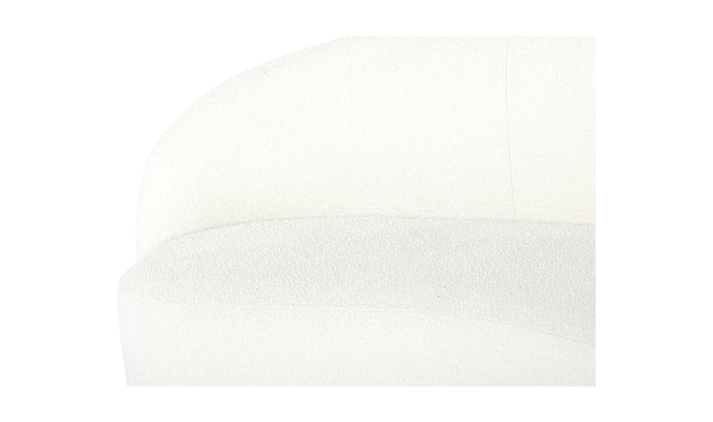 Excelsior Sofa White, 82.25" W