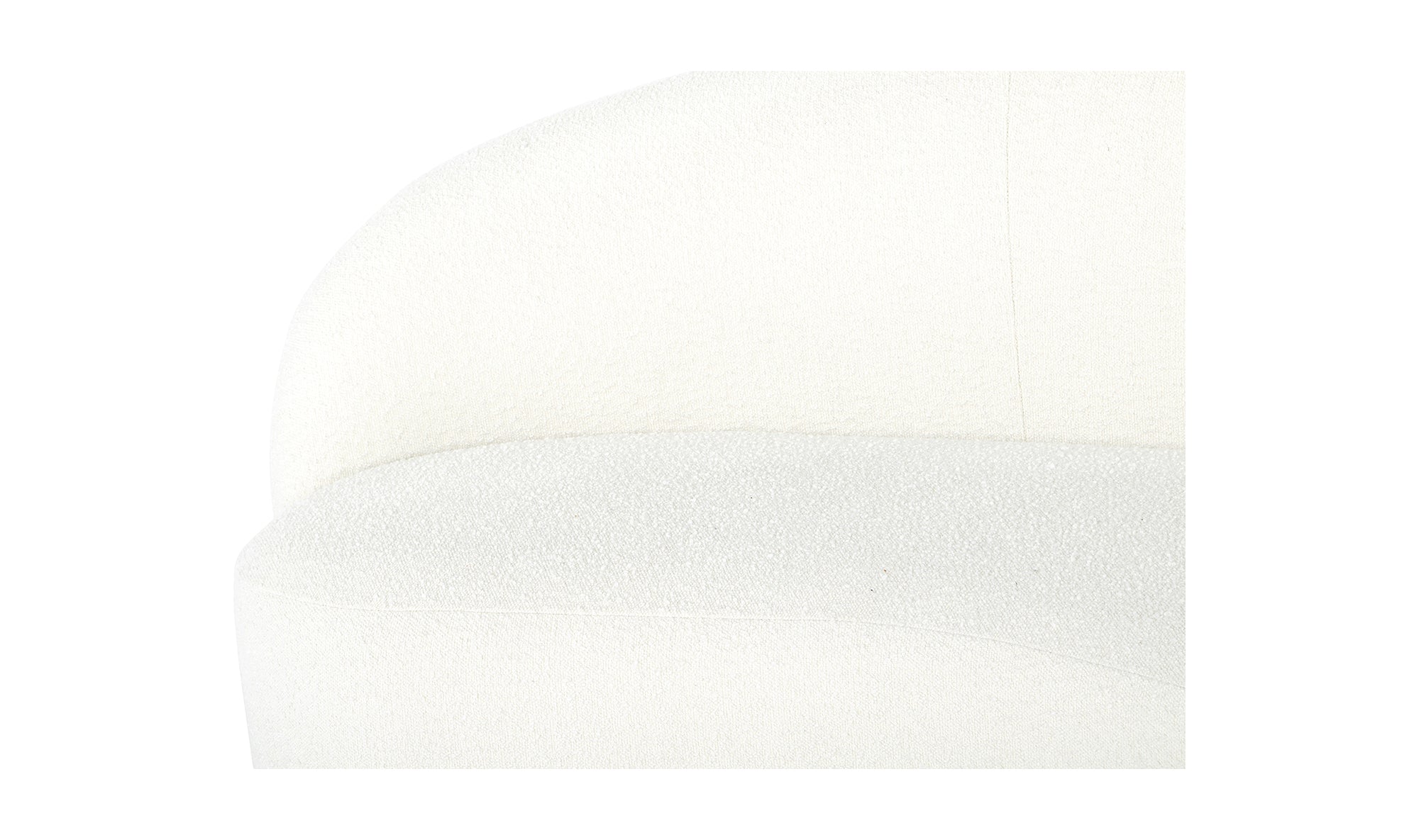 Excelsior Sofa White, 82.25" W